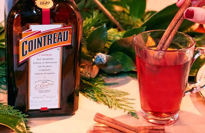 Hot Cointreau Mulled Cider