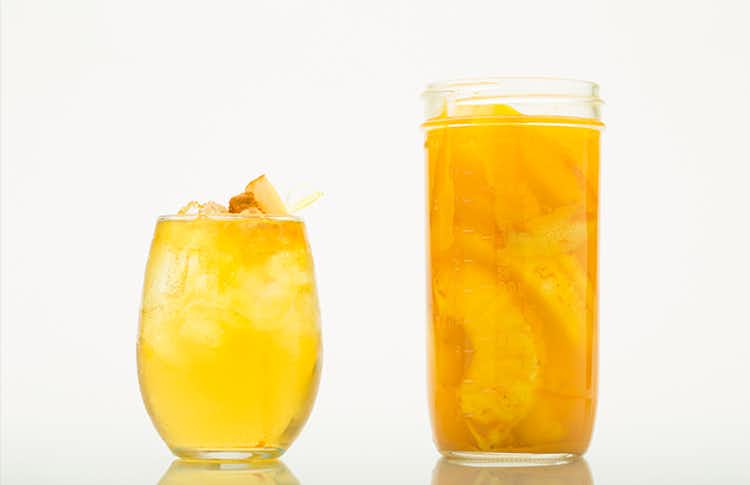 Turmeric, Lemon & Pineapple Infused Vodka